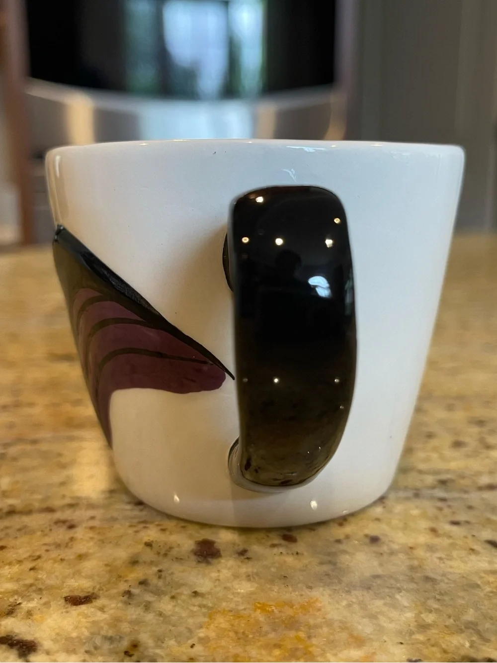 Sur La Table Halloween Pumpkin Bat Ceramic Child or Espresso Mug